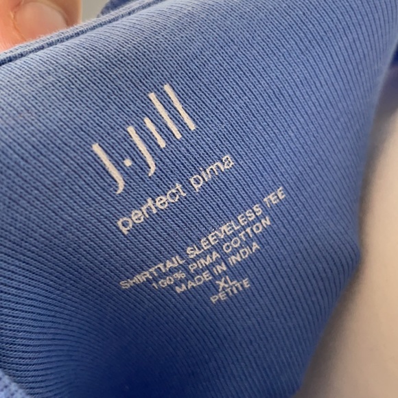 J. Jill Sleeveless petite XL shirt - Picture 4 of 4